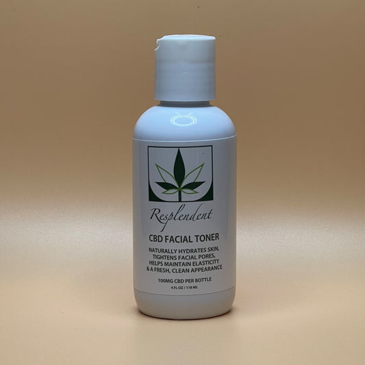 Resplendent CBD Facial Toner - Supercharge your daily skin care routine!